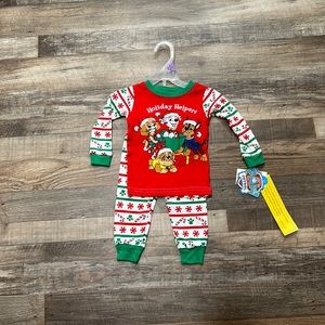 NWT • Nickelodeon • paw patrol holiday pajamas